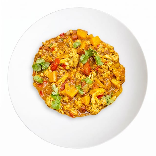 Veg Jalfrezi.