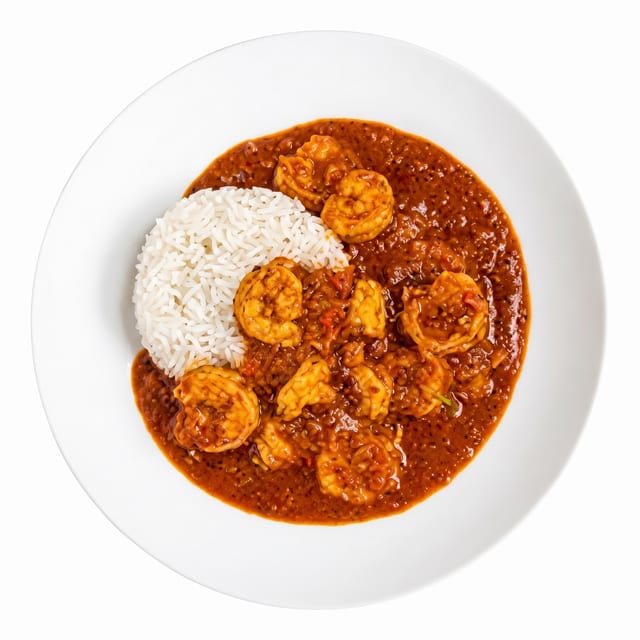 Shrimp Vindaloo.