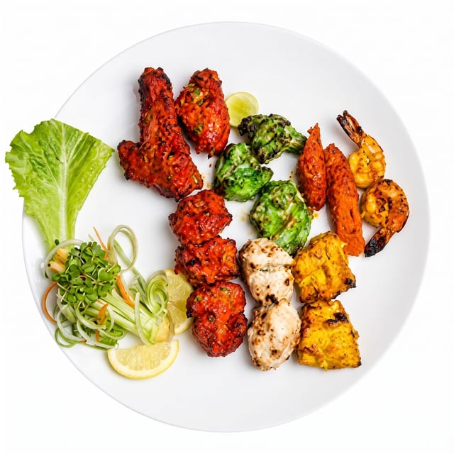 Tandoori Mixed Platter.