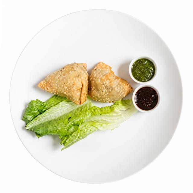 Vegetable Samosa.