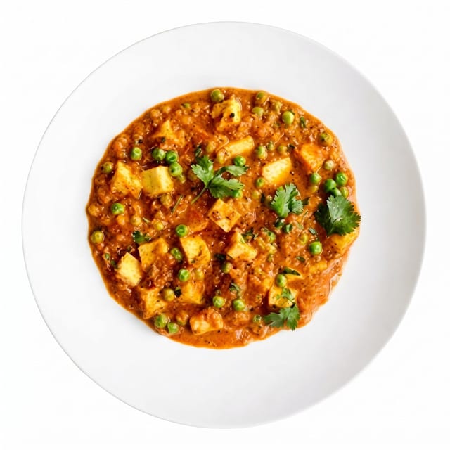 Matar Paneer.