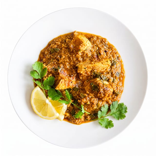 Chicken Dhansak.