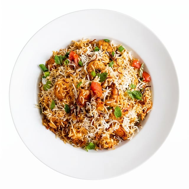 Vegetable Biryani.