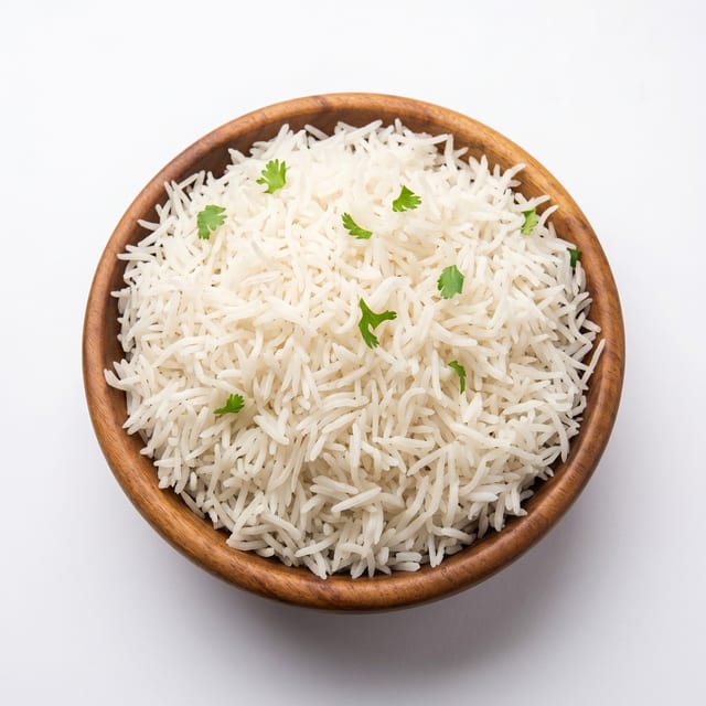 Extra Basmati Rice.