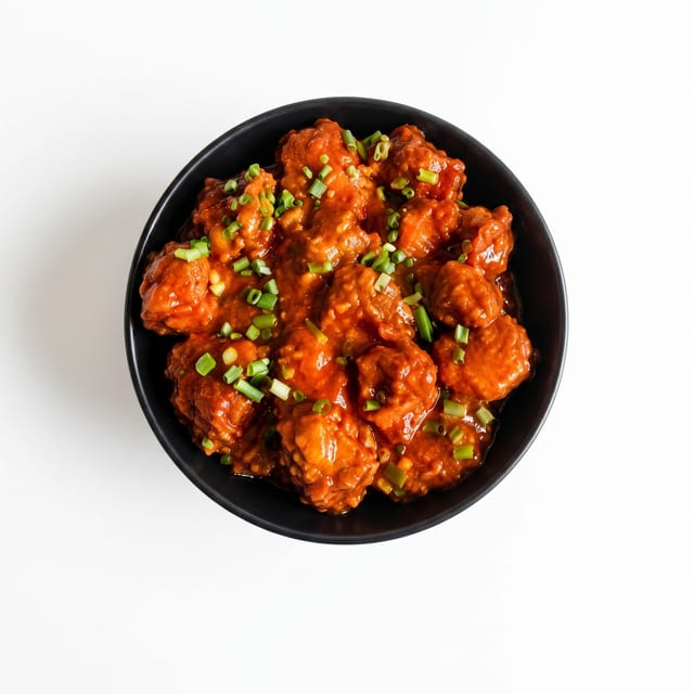 Veg Manchurian.