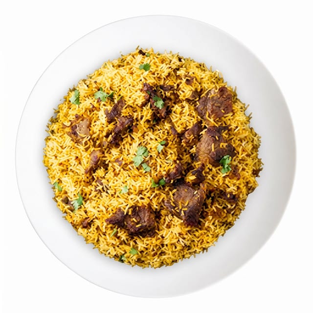 Goat Biryani.