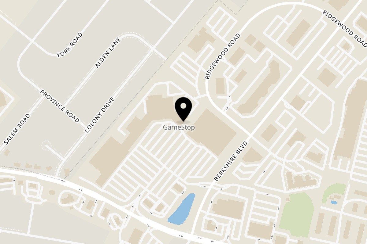 Map showing the location of Nirvana of Reading on 1137 Berkshire Blvd in Wyomissing